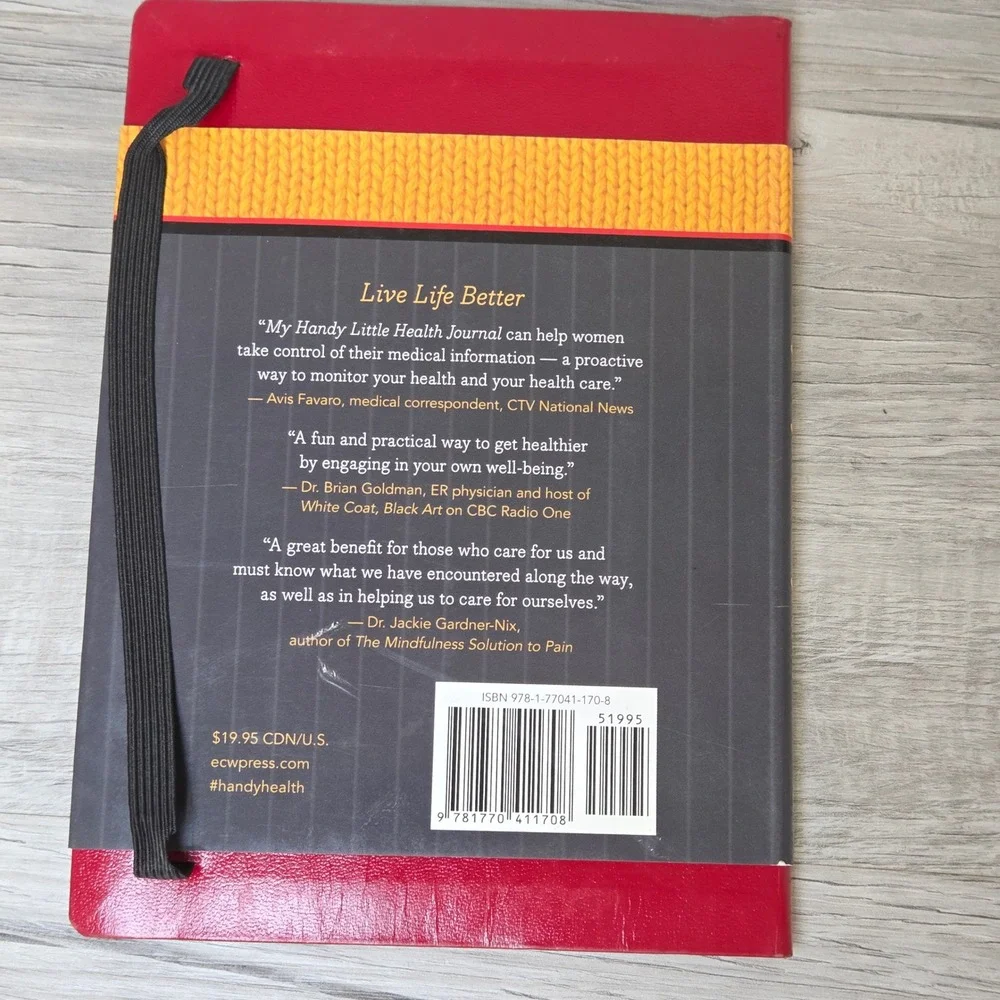 My Handy Little Health Journal 2013 Wellness Tracker Medical Organizer